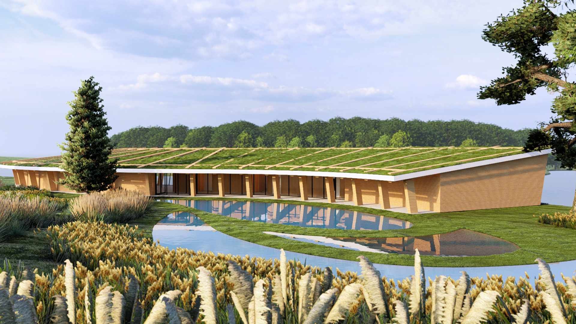 Close up of Lakeview site